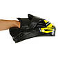 Лапа Вигнута для боксу та єдиноборств FISTRAGE 2шт чорний-жовтий VL-9357, фото 9