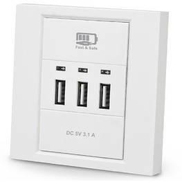 USB розетка REAL-EL Розетка USB (CW-303) - оригінал