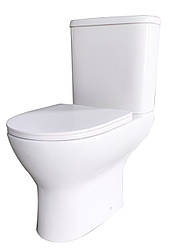 Унітаз білий Amos 63.5*39*80 ( А0059477 )