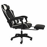 Крісло для підлітків та дорослих STRIKER ONE офісне, геймерське з підставкою для ніг, екошкіра, регульоване, ортопедичне, до 150, фото 4