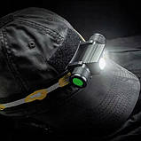 Налобний ліхтарик Sofirn H25LR біле та червоне світло з акумулятором, фото 7