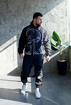 Спортивний костюм плащівка анорак джогери, фото 3