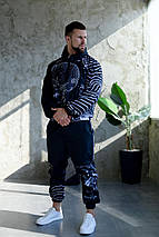 Спортивний костюм плащівка анорак джогери, фото 5
