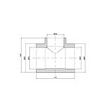 Трійник PPR Thermo Alliance 63х50х63, фото 2