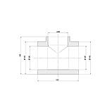 Трійник PPR Thermo Alliance 110х90х110, фото 2