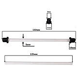 Вісь керамічна для акваріумних фільтрів і насосів 5x125 мм з гумовими втулками, фото 2