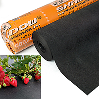 Агроволокно 50 г/м2 1,6 х 50 м чорне "Shadow" (Чехія) 4% для мульчі, для полуниці