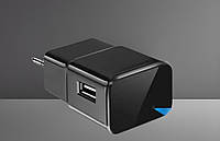 Мини WiFi камера зарядное устройство 1080P Full HD для дома офиса с детектором движения циклической записью