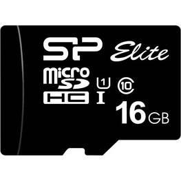 Карта пам&apos;яті Silicon Power 16Gb microSDHC UHS-I class 10 (SP016GBSTHBU1V10SP) - оригінал