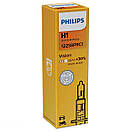 Галогенова лампа Philips H1 12V 55W P14,5s Premium (30% more light), фото 3