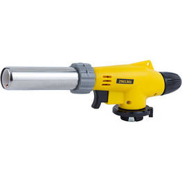 Газовий паяльник Sigma турбо 360 з регулюванням подачі повітря та п&apos;єзо 18мм 203мм (2901301) - оригінал