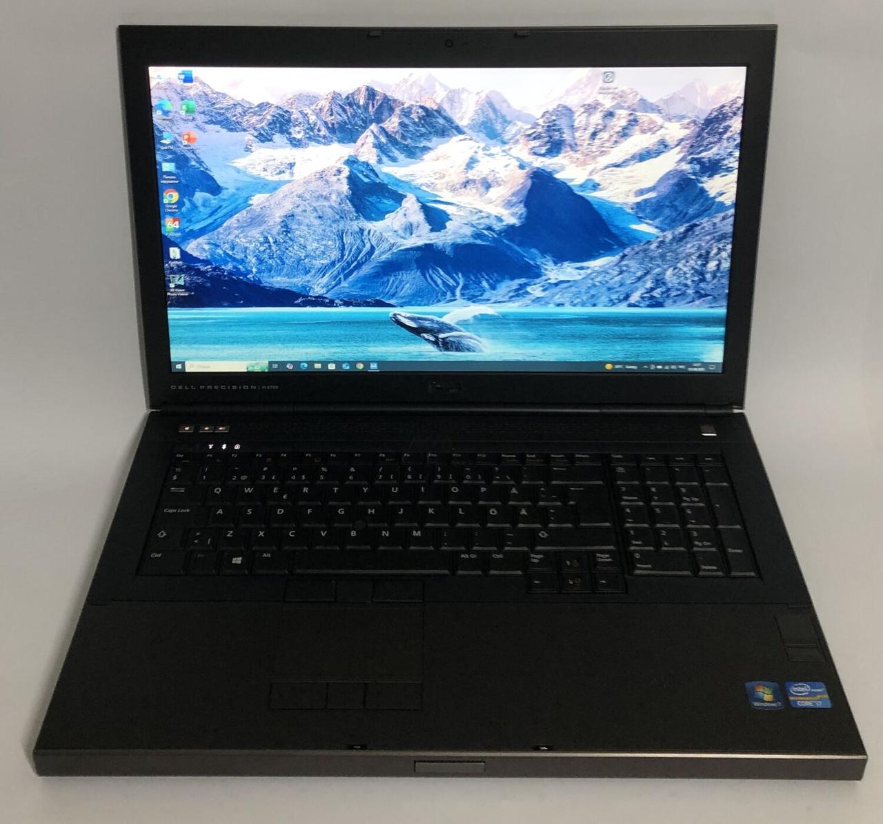 Б/в Ноутбук Б-клас Dell Precision M6700 17.3" 1920x1080| Core i7-3720QM| 16 GB RAM| 256 GB SSD| Quadro K3000M 2GB