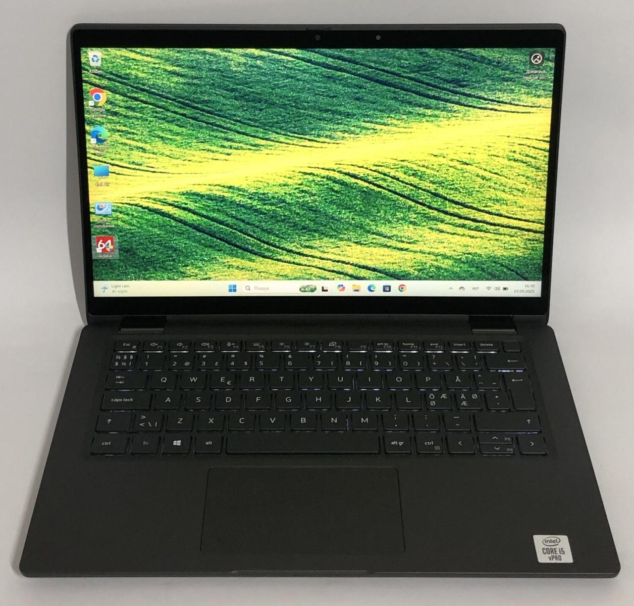 Б/в Ультрабук Б-клас Dell Latitude 7310 13.3" 1920x1080 Сенсорний| Core i5-10310U| 16 GB RAM| 256 GB SSD NVMe| UHD