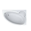 Ванна акрилова асиметрична ADELE 170х110 R + ноги + екран під ванну ( А0045133 ), фото 2