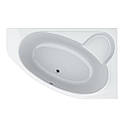 Ванна акрилова асиметрична LEONI 170х110 R + ноги + екран під ванну ( А0045134 ), фото 2