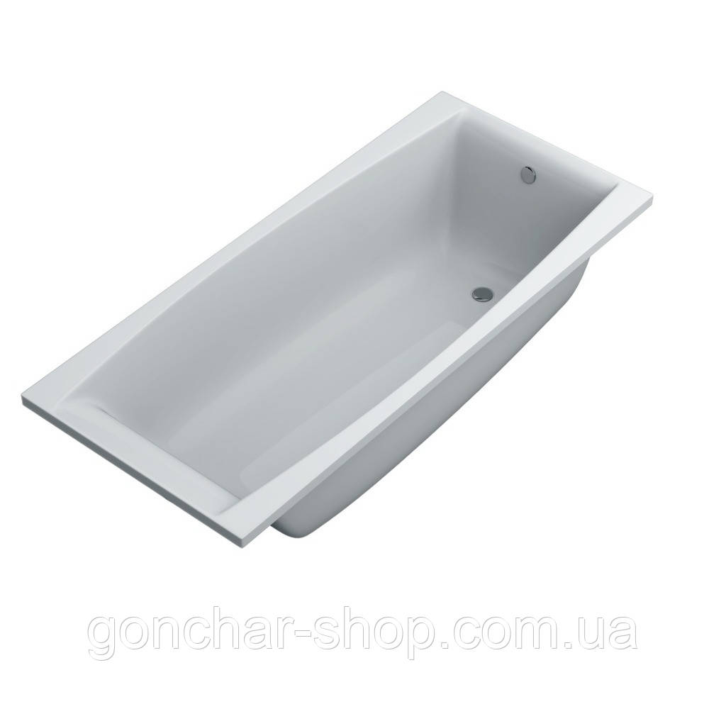 Ванна акрилова прямокутна ERIKA 170x75 + ніжки ( А0045150 ), фото 1