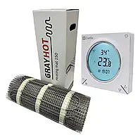 Комплект теплої підлоги з програматором GrayHot 150 Вт/м² 0,6м²