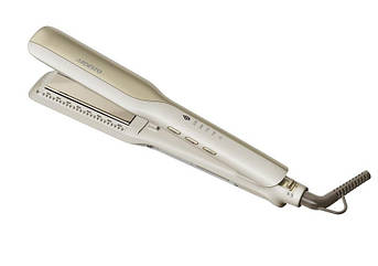 Випрямляч Ardesto Pearl Cream, 50Вт, 140-230C, кераміка, з функцією подачі пару, бежевий (код 152085)