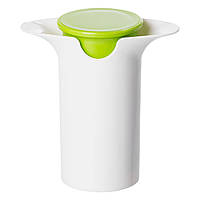 Овочерізка ручна 11×6×11 см кругла універсальна овочерізка механічна мультирізка для овочів і фруктів HP-8-72