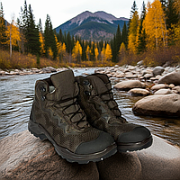 Берці черевики Талан Соти літні нового зразка коричневі