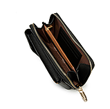 Жіноча міні клатч сумочка з квітами вишивка для телефону, маленька сумка гаманець на плече з квіточками, фото 10