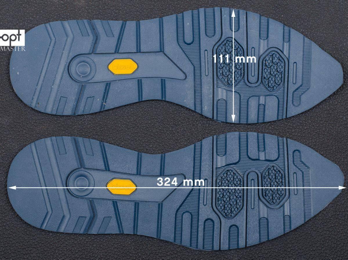 Гумова підошва/слід для взуття BISSELL BL-23, кол.#4 темно-синій, розмір 42-43, фото 1