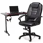 Офісне крісло NORDHOLD 7410 чорне, фото 6