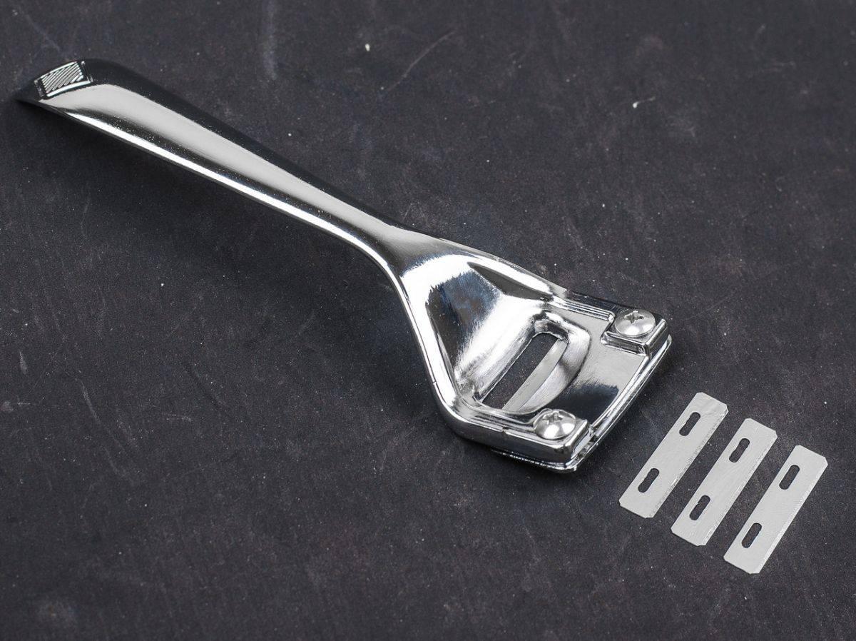 Рубанок для шкіри нікель (78-0075), фото 1