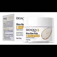 Глибокоочищуюча плівкова маска-пілінг для обличчя для зволоження та регулювання сальних залоз BIOAQUA Rice 50 г