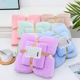 Комплект рушників МЕЧТА Towel blanket Набір рушників для дому та ванної з м'якої тканини, фото 3