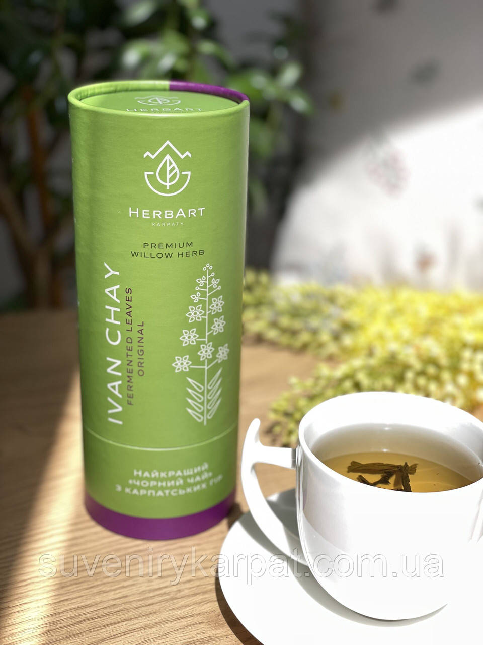 Ферментоване листя Іван Чаю (тубус) 50 г, фото 1