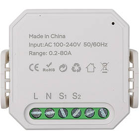 Вимикач лічильника енергії Tuya Wi-Fi MS01, 1 CT