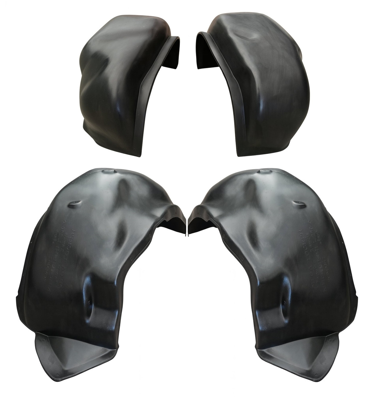 Підкрилки комплект (передні + задні) Mitsubishi L200 / Міцубісі Л200 (2015–2018), MG29.121/1