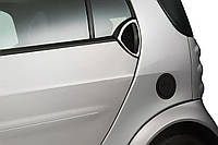 Окантовки ручек (2 шт, нержавейка) для Smart 1998-2007 гг