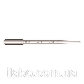 Піпетка Пастера LLG, 3мл, макро, ПЕ, 150мм, стерильні, індивідуально упаковані, 1000шт/пак, фото 1