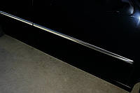 Дверные Молдинги Нержавеющая Сталь (4 шт) OmsaLine - Итальянская Нержавейка для Volkswagen Bora 1998-2004 гг