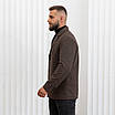 Чоловіче зимове пальто 52,54,58,60,62 шоколад, фото 2