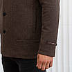 Чоловіче зимове пальто 52,54,58,60,62 шоколад, фото 6