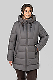 Елегантний зимовий пуховик Софія в розмірах 50,52, фото 2