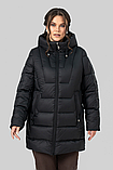 Елегантний зимовий пуховик Софія в розмірах 50,52, фото 3