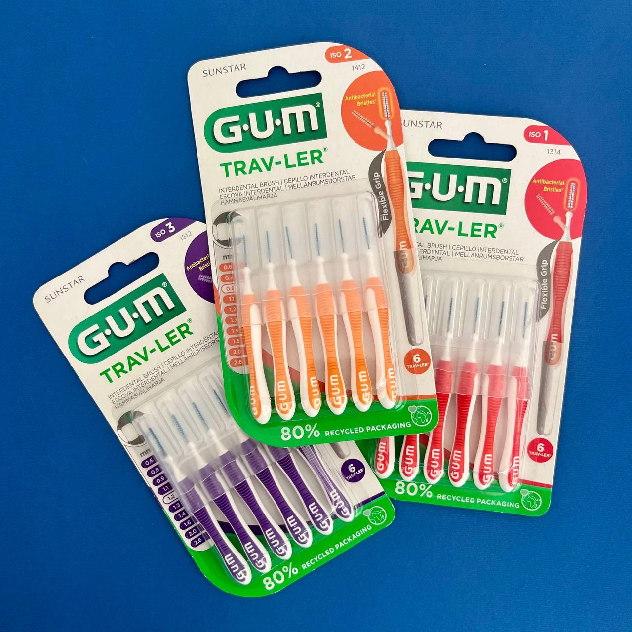 Міжзубна щітка GUM TravLer