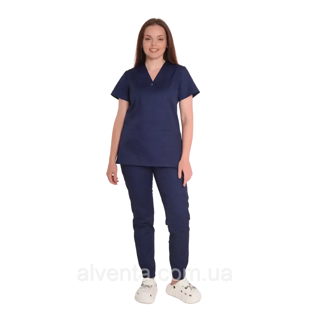 Медичний жіночий костюм Гарвард, Темно-синій