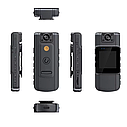 Нагрудна камера відеореєстратор B23 1080 FHD з поворотним об'єктивом, фото 3
