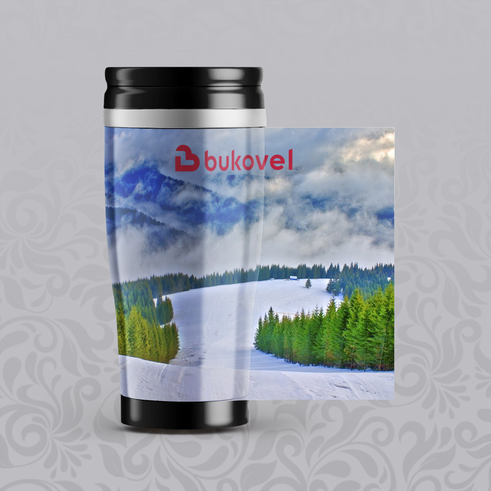 Термокружка Буковель, фото 1