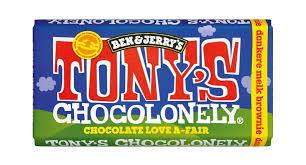 Шоколад молочно-чорний Брауні Tony's,  180 гр, фото 1