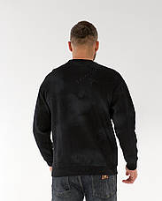 Чоловічий світшот Balenciaga чорний люкс якість кофта — баленсіага для чоловіків, фото 4