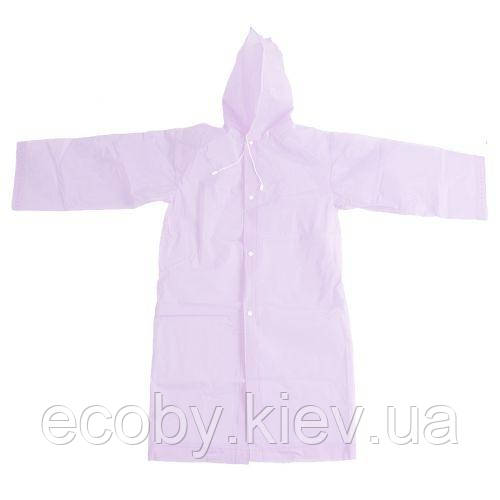 Дощовик дитячий, у пакеті, універсальний розмір (БІЛИЙ), фото 1