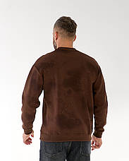 Чоловічий світшот Balenciaga Шоколадний люкс якість кофта — баленсіага для чоловіків, фото 5