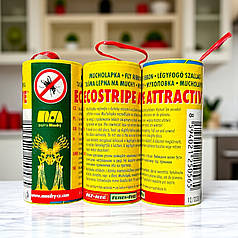 Інсектицид від мух Ecostripe (Екострайп) клейова стрічка Чехія