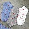 Шкарпетки жіночі 6 пар короткі «Сердечка» розмір 36-41 арт. 316.6, фото 5